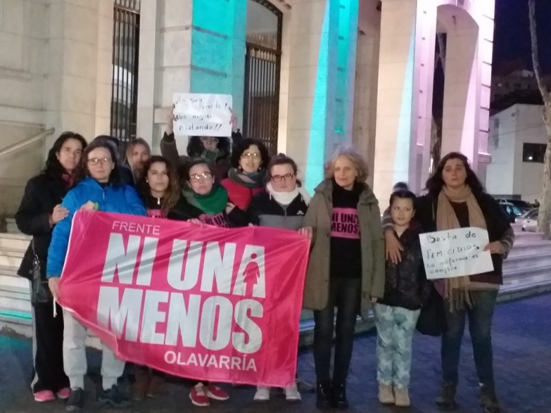 Olavarra contra los femicidios: 